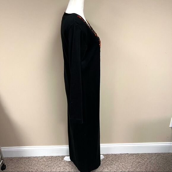 Vintage Saint Tropez West embroidered sweater dress L - Picture 6 of 6